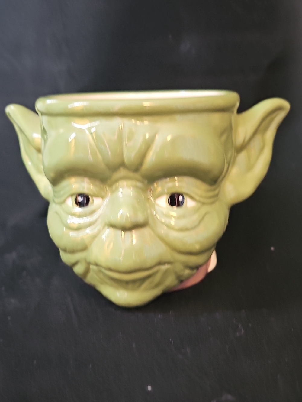 Star Wars Green Yoda-Style Ceramic Mug